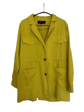 Marc New York Linen Utility Jacket, NWOT